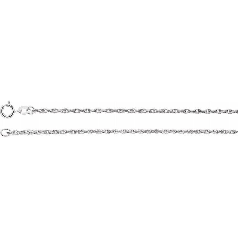 Sterling Silver 1.5 mm Rope Chain